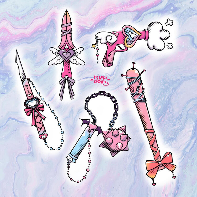 cute weapons