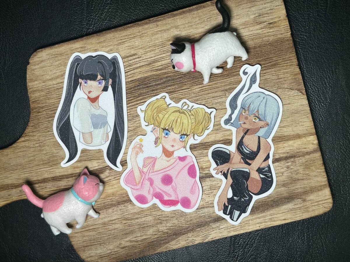 Girls Sticker Series